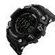 Спортивные часы мужские SKMEI влагозащита 5атм 1227 Black - изображение 3