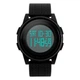 Спортивные часы мужские SKMEI ULTRA влагозащита 5атм 1206 Black/White - изображение 2