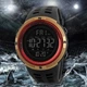 Спортивные часы мужские SKMEI влагозащита 5атм 1251 Gold/Red - изображение 3