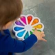 Іграшка-антистрес Fat Brain Toys dimpl digits Кольорові пелюстки (F275EN) - зображення 6