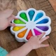 Іграшка-антистрес Fat Brain Toys dimpl digits Кольорові пелюстки (F275EN) - зображення 7