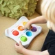 Игрушка сенсорная Цвет Форма Название Fat Brain Toys Dimpl Duo Брайль (F208EN) - изображение 7