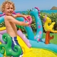 Надувной игровой центр Intex 57135 «Планета динозавров», 333 х 229 х 112 см, с фонтаном, надувным кольцом - изображение 2