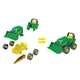 Игровой набор-конструктор John Deere Kids Трактор с ковшом и прицепом (47209) - изображение 3