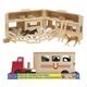 Ігровий набір Melissa&Doug Дерев'яна конюшня з конячками (MD3704) - зображення 5