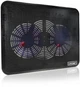 Подставка для ноутбука до 17" Crown CMLC-202T Black 2х140 мм подсветка Red - изображение 5