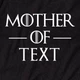 Футболка GoT "Mother of" персонализированная женская Черная S BeriDari (BD-f-20) - изображение 5