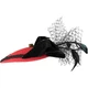 Вуалетка Серце SETA Decor 22-302RD-BLK - изображение 3