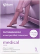 Чулки антиварикозные Alkom Medical Care класс компрессии II с закрытым мысом размер 2 бежевые (4823058933221) - изображение 1