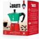 Гейзерная кофеварка Bialetti Moka Express Italia Tricolore (3 чашки - 170 мл) - изображение 3
