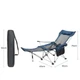 Розкладне крісло шезлонг SW233 Blue - зображення 4