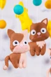 Детский мобиль на кроватку для младенцев WooolyWool «Котята» - изображение 2