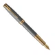 Пір'яна ручка Parker SONNET 17 Cisele Silver GT 88 211 - зображення 1
