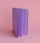 Блокнот В6 с цветными листами Profi Title violet 128 страниц арт.900657 - изображение 2
