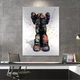 Картина Холстович KAWS №1 30x40 см. Картина для офиса, гостиной, спальни, интерьера - изображение 3
