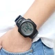 Спортивний годинник чоловічий SKMEI вологозахист 5атм 1068 Black - зображення 5