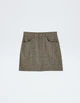 Спідниця PULL & BEAR Ж1086117 (5398/321/711А) колір коричневий (Ж1086117 - 136403) - изображение 6