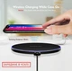 Беспроводная зарядная док-станция FDGAO Qi, 30 Вт, для Samsung S10 S20 Note 10 20 iPhone 12 11 Pro Max XS XR X 8 - изображение 5