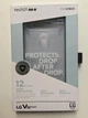Противоударный чехол Tech21 Evo Check для LG V50 ThinQ Shark Blue - изображение 6