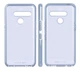 Противоударный чехол Tech21 Evo Check для LG V50 ThinQ Shark Blue - изображение 14