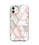 Противоударный чехол с защитой экрана i-Blason Cosmo Classic для Iphone 12 Mini (5.4") Marble - изображение 5
