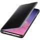 Чехол-книжка S-View Flip Cover EF-ZG975CBEGRU Б.У. для Samsung Galaxy S10 Plus (6.4") Черный - Б/У - изображение 5