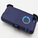 Протиударний чохол з кліпсою і захистом екрану OtterBox Defender для Iphone 6/6S Indigo Blue - зображення 6