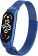Миланский ремешок Milano Mesh для Mi Band 7 Blue (28019-28) - изображение 1