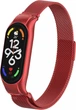 Міланський ремінець Milano Mesh для Mi Band 7 Red (28019-2D) - зображення 1