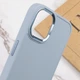TPU чехол Epik Bonbon Metal Style для Apple iPhone 12 Pro / 12 (6.1") Голубой / Mist blue - изображение 4