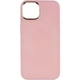 Чехол Epik Bonbon Metal Style для Apple iPhone 12 Pro / 12 Розовый / Light pink - изображение 2
