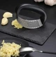 Чесночный пресс давилка измельчитель для чеснока GARLIC PRESS чеснокодавилка с ручкой, Black - изображение 2
