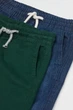 Джоггеры зеленые и джинсовые H&M 140см (40006912) - изображение 2