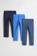 Набор штанов джинсовые и синие H&M 140см (40006911) - изображение 2