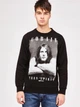 Bluza bez kaptura męska GAS 55237618439501-0200 M Czarna (8056775548539) - obraz 1
