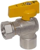 Кран газовый BIANCHI угловой 1/2"х1/2" (527004040G) - изображение 1