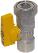 Кран газовый BIANCHI прямой 1/2"х3/4" (528004050G) - изображение 2