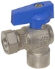 Кран BIANCHI угловой 1/2"х1/2" с накидной гайкой (527004040E) - изображение 1
