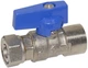 Кран BIANCHI прямой 1/2"х1/2" с накидной гайкой (528004040E) - изображение 1