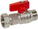 Кран BIANCHI прямой 3/4"х3/4" с накидной гайкой (528M05050F) - изображение 3