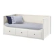 Каркас кушетки із 3 шухлядами IKEA HEMNES ХЕМНЕС, білий, 80х200 см, 903.493.26 - изображение 1