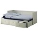 Каркас кушетки із 3 шухлядами IKEA HEMNES ХЕМНЕС, білий, 80х200 см, 903.493.26 - изображение 3