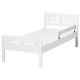 Каркас кровати с реечным дном IKEA КРИТТЕР, белый, 70x160 см, 691.854.35 - изображение 1