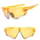 Окуляри велосипедні Robesbon Jawbreaker 9270 спортивні велоокуляри Yellow - зображення 2