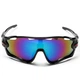 Окуляри велосипедні Robesbon Jawbreaker 9270 спортивні велоокуляри Black-Blue - зображення 2