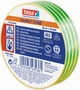 Изоляционная лента Tesa Tesaflex 53988 19 мм х 20 м Желто-зеленая (53988YG-19-20) - изображение 3