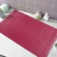 Силіконовий килимок для ванни Bathlux гумовий ПВХ нековзний люкс якість Червоний (1661232137) - зображення 5
