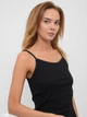 Черная бесшовная майка Jadea 9003 Nero 48(XL) Черный - изображение 3