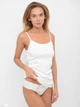 Белая удлинённая майка Jadea 9204 Bianco 50(XXL) Белый - изображение 1