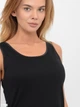 Черная бесшовная майка Jadea 9004 Nero 50(XXL) Черный - изображение 3